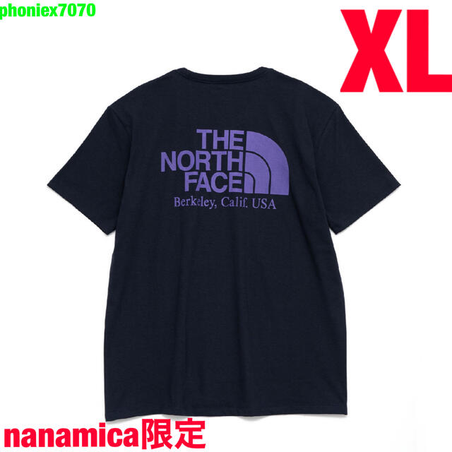 ノースフェイス パープルレーベル Tシャツ【XLサイズ】NT3268N 紺 新品