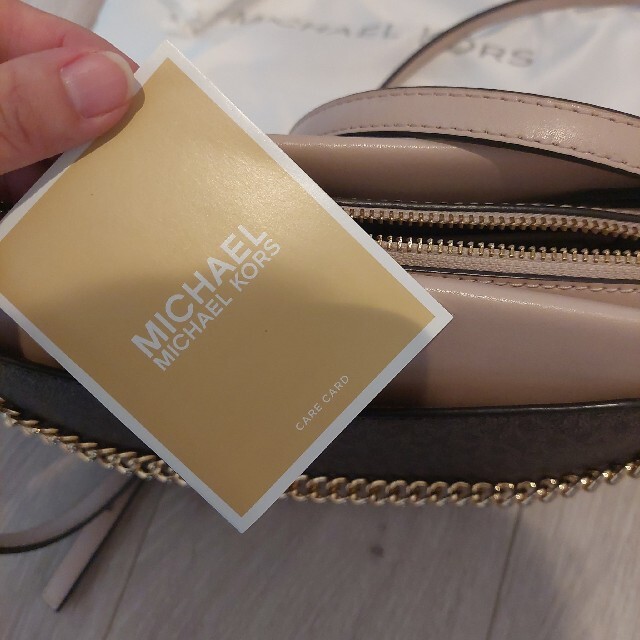 Michael Kors(マイケルコース)のマイケルコース　モノグラム　ピンク　ショルダーバッグ レディースのバッグ(ショルダーバッグ)の商品写真