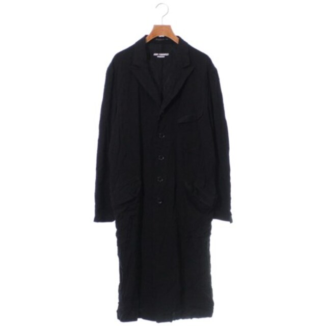 yohji yamamoto POUR HOMME チェスターコート メンズ