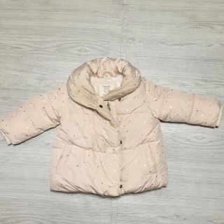 ザラキッズ(ZARA KIDS)のZARA baby アウター　80サイズ   モコモコ(ジャケット/コート)