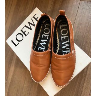 LOEWE ロゴ型押し エンボス エスパドリーユ 大幅割引 - aguapreta.pe