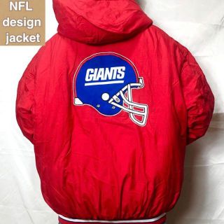 リーボック(Reebok)のNFL☆中綿ジャケット 古着 ゆるだぼ デカロゴビッグシルエット 90s ax1(ブルゾン)