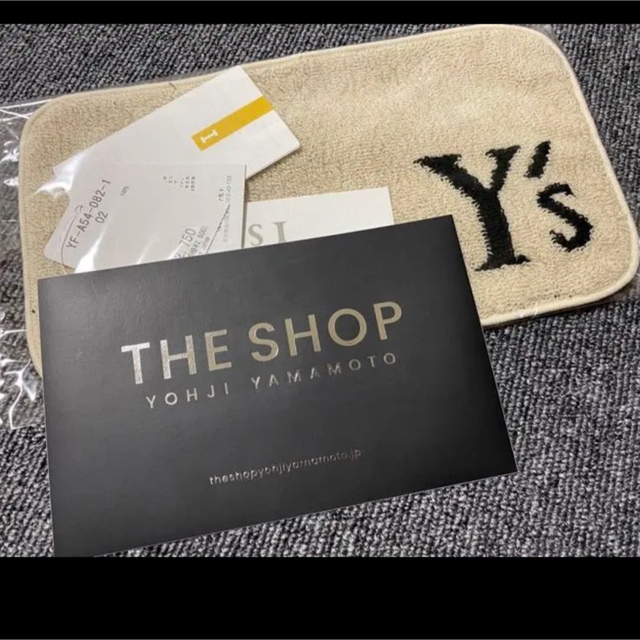 Yohji Yamamoto(ヨウジヤマモト)の[Y's/IKEUCHI ORGANIC] HAND TOWEL 1枚 インテリア/住まい/日用品の日用品/生活雑貨/旅行(タオル/バス用品)の商品写真