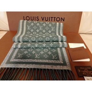 ヴィトン(LOUIS VUITTON) マフラー/ショール(レディース)（シルバー