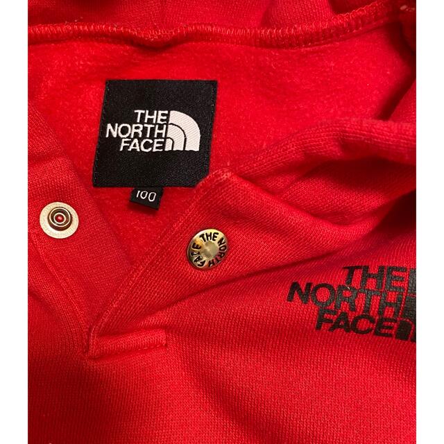 THE NORTH FACE(ザノースフェイス)のザノースフェイス キッズ スウェット パーカー 100  キッズ/ベビー/マタニティのキッズ服男の子用(90cm~)(ジャケット/上着)の商品写真