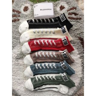 コンバース(CONVERSE)のCONVERSE 靴下 23〜25cm ソックス 6足セット(ソックス)