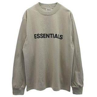 フィアオブゴッド(FEAR OF GOD)のfear of god fog essentials ロンT モカ　L(Tシャツ/カットソー(七分/長袖))