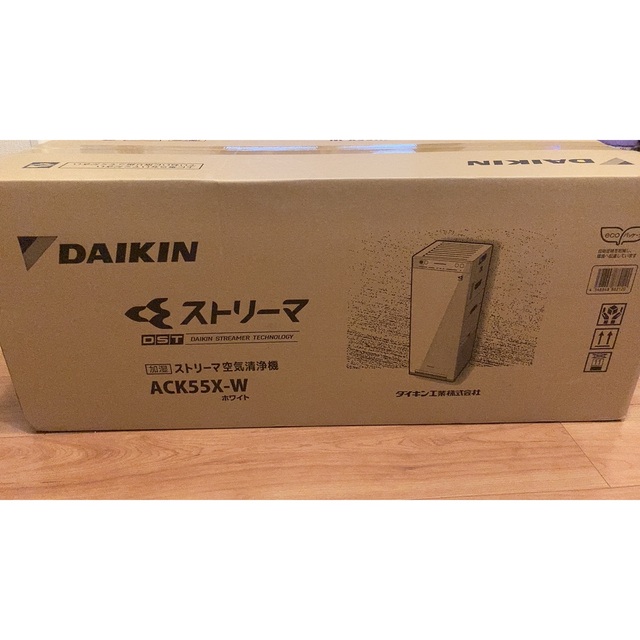 DAIKIN ACK55X-W ダイキン加湿空気清浄機