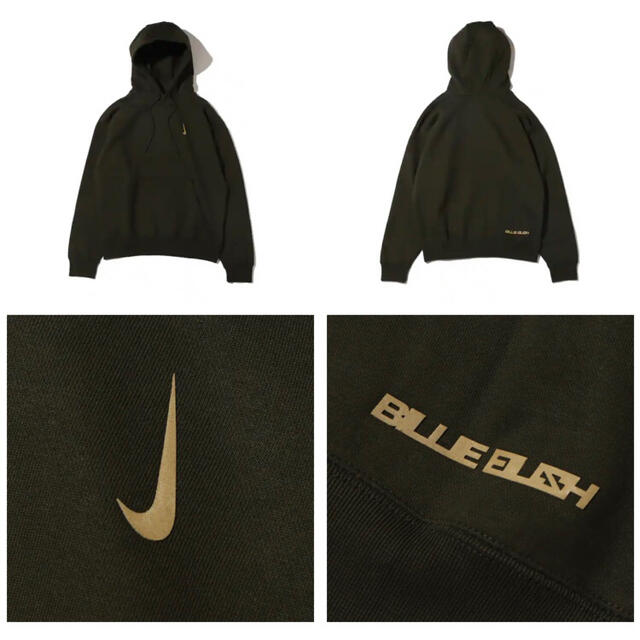 NIKE(ナイキ)のNike x Billie Fleece Parka Dark Green XL メンズのトップス(パーカー)の商品写真