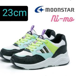 ムーンスター(MOONSTAR )の女児スニーカー　Ni-mo moonstar　23cm(スニーカー)