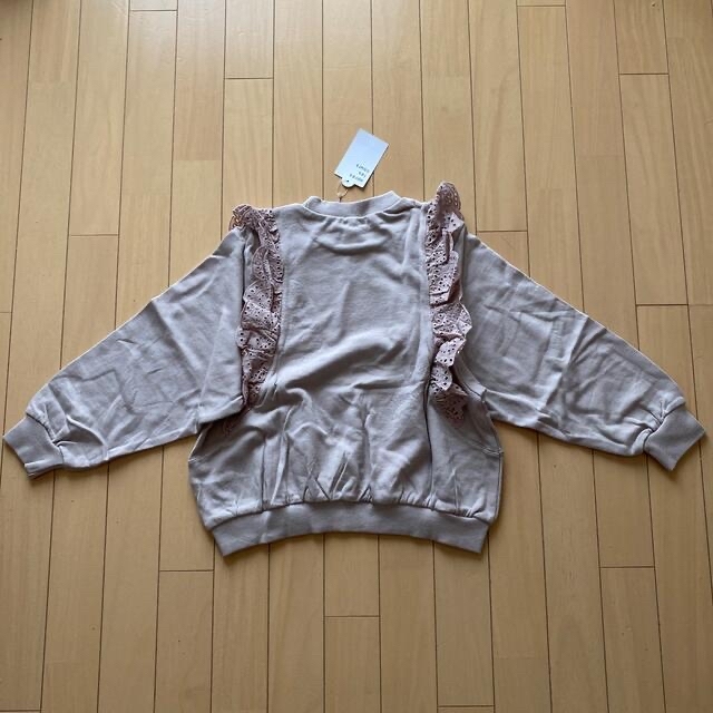 F.O.KIDS(エフオーキッズ)のアプレレクール レースフリルトレーナー 140 キッズ/ベビー/マタニティのキッズ服女の子用(90cm~)(その他)の商品写真