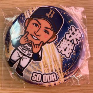 オリックスバファローズ(オリックス・バファローズ)の《#50/小田裕也》/決戦 缶バッジ【オリックス・バファローズ】(記念品/関連グッズ)