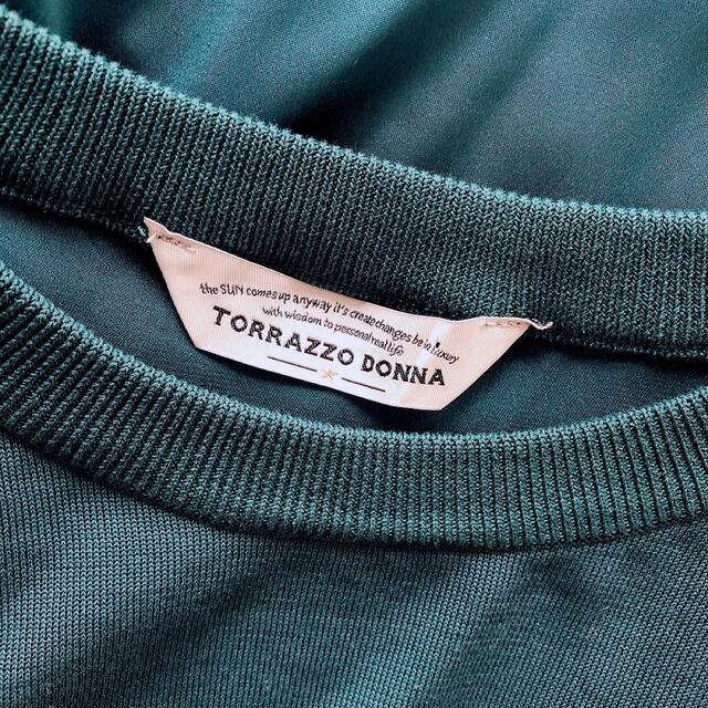 TORRAZZO DONNA - TORRAZZO DONNA 異素材スリーブプルオーバーの通販