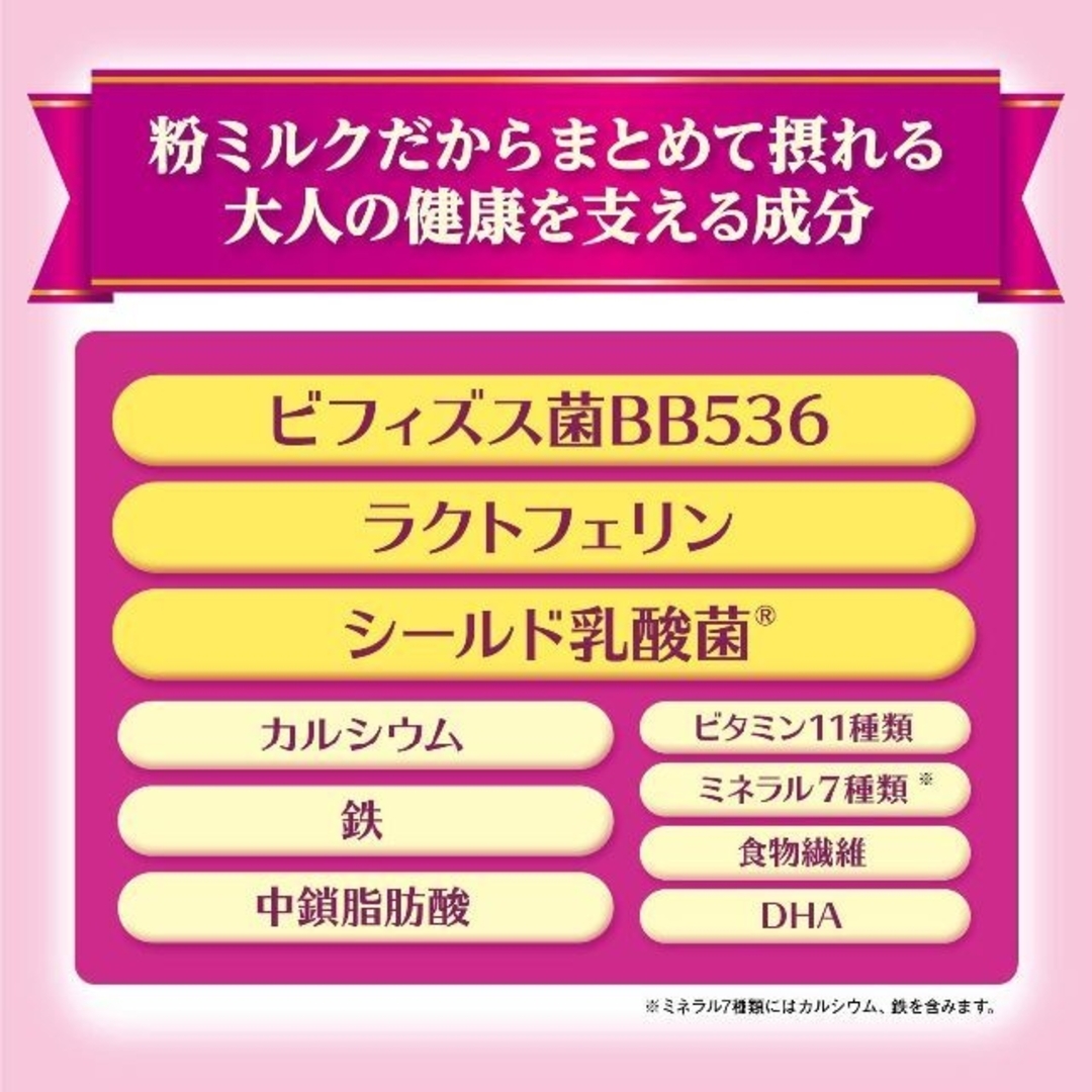 おとなのための粉ミルクミルク生活プラス300g/缶6缶　タンパク質、カルシウム 食品/飲料/酒の健康食品(その他)の商品写真