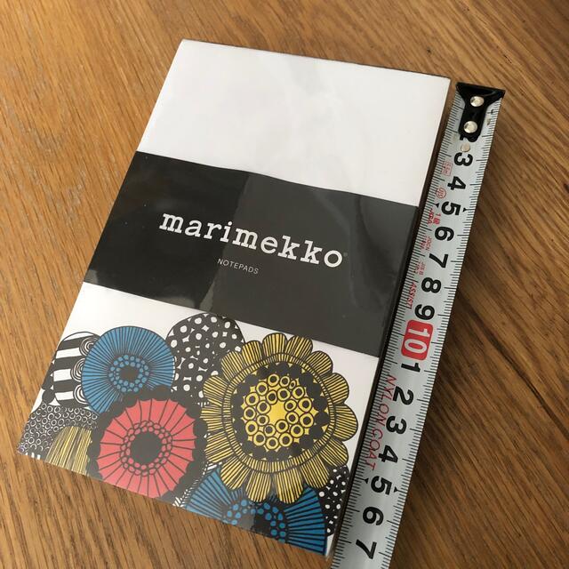 marimekko(マリメッコ)の【新品】marimekko メモパッド  便箋 インテリア/住まい/日用品の文房具(ノート/メモ帳/ふせん)の商品写真