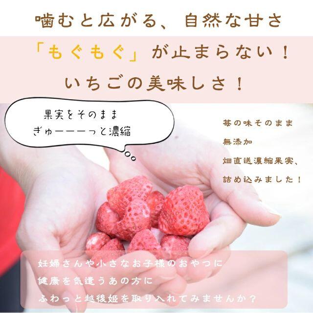 おまけ付き妊婦さんのおやつに無添加フリーズドライふわっと越後姫4g×２0袋 食品/飲料/酒の食品(フルーツ)の商品写真