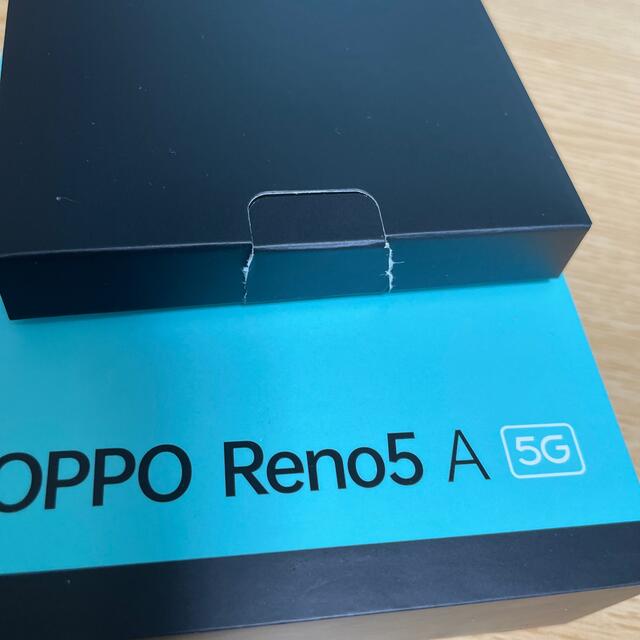 【訳有り】【極美品】OPPO Reno5 A シルバーブラック ワイモバイル