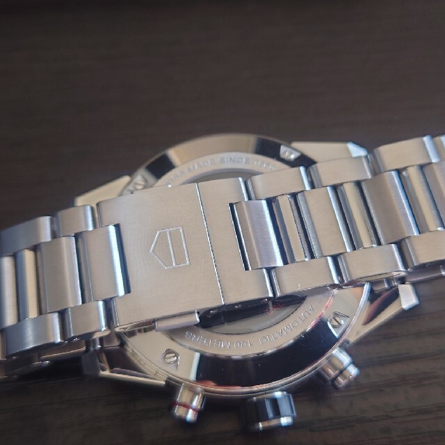 TAG Heuer(タグホイヤー)の美品 TAG HEUER タグホイヤー カレラ ホイヤー01 クロノグラフ メンズの時計(腕時計(アナログ))の商品写真