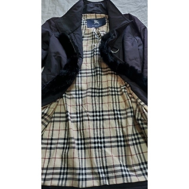 BURBERRY(バーバリー)のバーバリーロンドン コート BURBERRY ファー 40❤️再度値下げ‼️ レディースのジャケット/アウター(毛皮/ファーコート)の商品写真