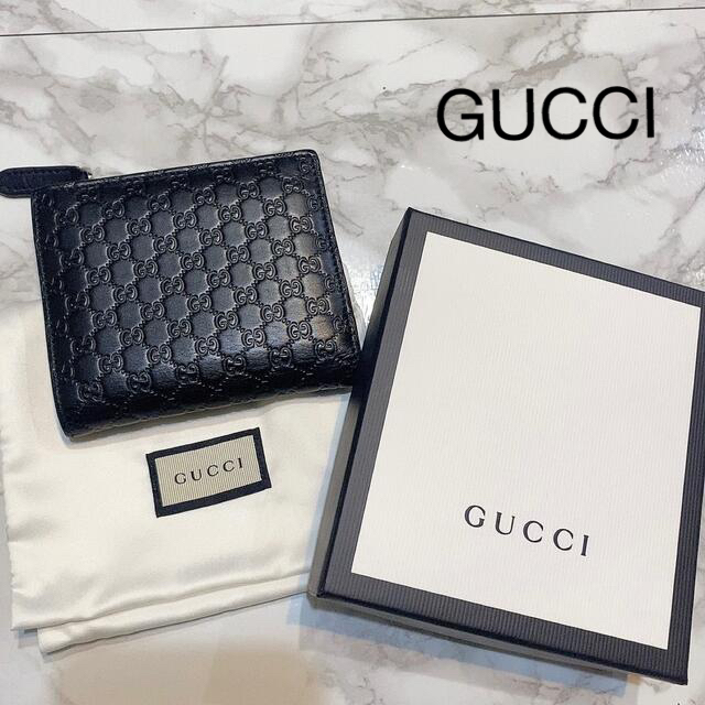 正規逆輸入品正規逆輸入品未使用品 GUCCI 二つ折り財布 233102 ダーク