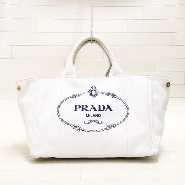 ☆良品・白タグ付☆プラダ PRADA カナパ M 2wayトートバッグ www.hma