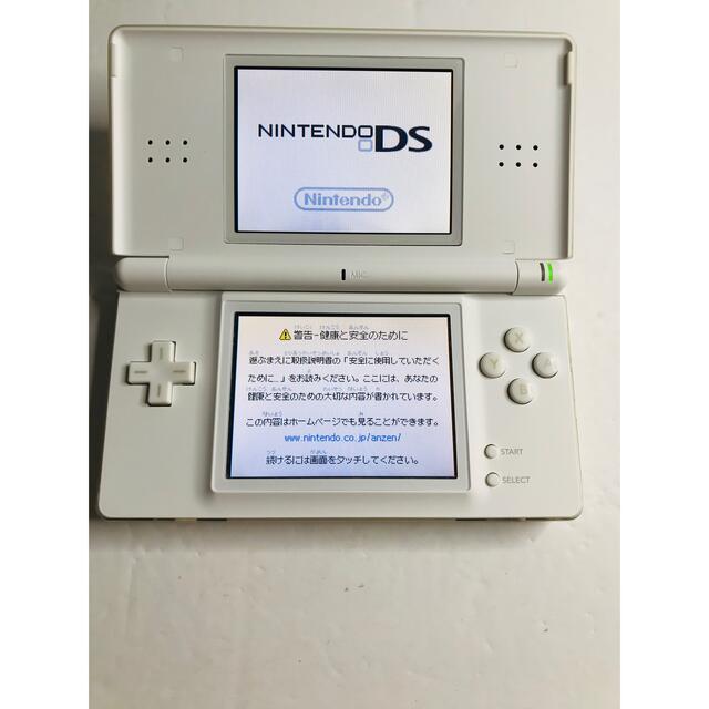良品!Nintendo DS Lite クリスタルホワイト 携帯用ゲーム本体