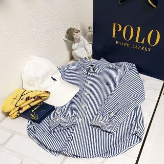 ラルフローレン(Ralph Lauren)のRALPH LAUREN　ボーイズ トラッドシャツ  6y.110〜125ｾﾝﾁ(ブラウス)