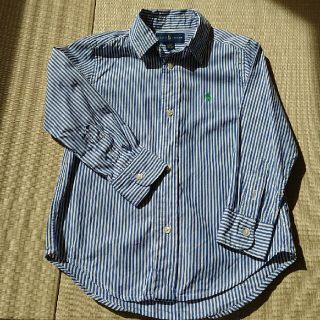 ラルフローレン(Ralph Lauren)のラルフローレンのストライプシャツ100cm(Tシャツ/カットソー)