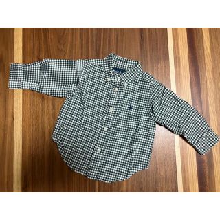 ラルフローレン(Ralph Lauren)のラルフローレン チェックシャツ 長袖シャツ80cm(シャツ/カットソー)