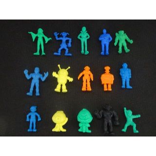 昭和アニメ他・消しゴム15体セット ビンテージ レトロ 当時物 駄菓子屋③(その他)