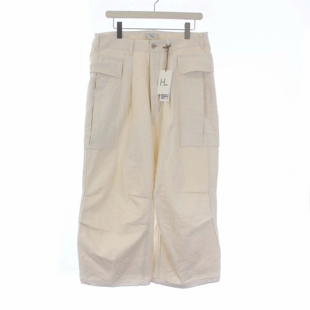 ヘリル 22SS デニム カーゴ ショーツ ショートパンツ 2 NATURAL