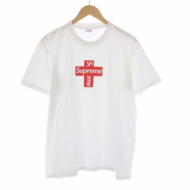SUPREME 20FW Cross Box Logo Tee 半袖 Tシャツ