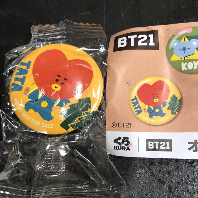 BT21(ビーティーイシビル)の新品未開封⭐️オリジナル缶バッジ⭐️BT21 エンタメ/ホビーのアニメグッズ(バッジ/ピンバッジ)の商品写真