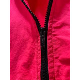 古着 ビンテージ 80s USA 蛍光 ピンク ナイロン ジャンパー ジャケット