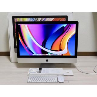 マック(Mac (Apple))のiMac 5K 2020 i5 メモリ24GB SSD 256GB AC＋(デスクトップ型PC)