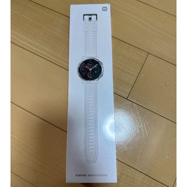 新品未開封】Xiaomi Watch S1 Active ムーンホワイト 特別セーフ 49.0