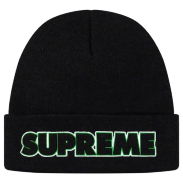 代引き人気 超希少品 Supreme Outline Beanie コムドットゆうた着用
