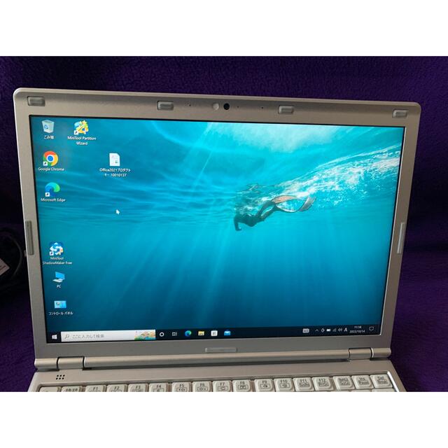 レッツノートSZ6 Core i5 8G/128GB Office2021認証済