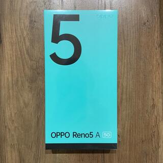 新品未開封OPPO Reno5 A eSIM A103OP アイスブルー