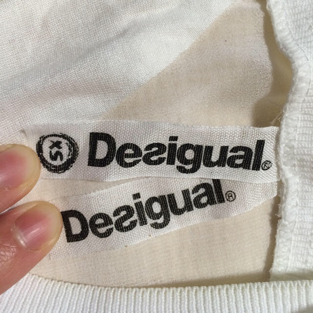 DESIGUAL(デシグアル)のT様お取り置き☆美品☆XSサイズ☆デシグアル Desigual スペイン製ミニワ レディースのワンピース(ミニワンピース)の商品写真