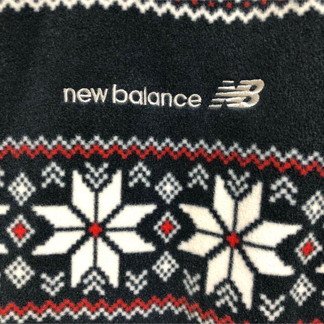 New Balance(ニューバランス)の"美品" ニューバランス　フリースジャケット　雪の結晶柄　XLサイズ メンズのジャケット/アウター(ブルゾン)の商品写真