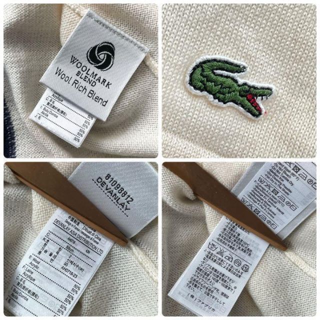 LACOSTE - 【入手困難】ラコステ マルチカラー ワンポイントロゴ LACOSTE - 【入手困難】ラコステ マルチカラー ワンポイントロゴ