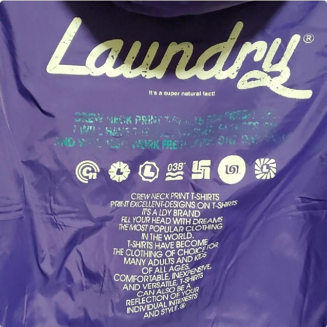 LAUNDRY(ランドリー)のLaundry フードジャンパー レディスSS/キッズ150　パープル/ブラック キッズ/ベビー/マタニティのキッズ服女の子用(90cm~)(ジャケット/上着)の商品写真