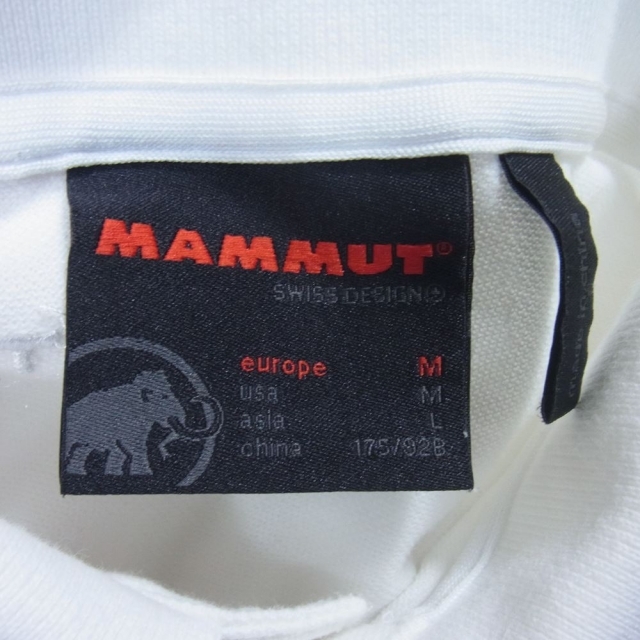 Mammut(マムート)のMammut マムート ポロシャツ MATRIX Polo Shirt マトリックス ポロ シャツ ホワイト系 L【中古】 メンズのトップス(ポロシャツ)の商品写真