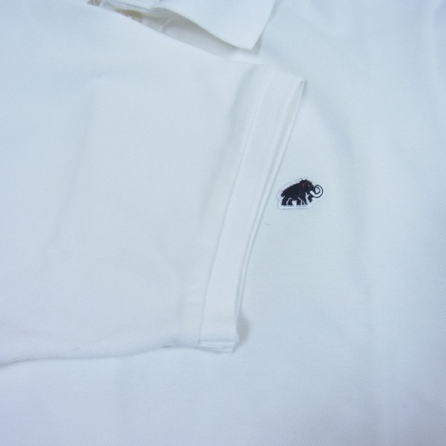 Mammut(マムート)のMammut マムート ポロシャツ MATRIX Polo Shirt マトリックス ポロ シャツ ホワイト系 L【中古】 メンズのトップス(ポロシャツ)の商品写真