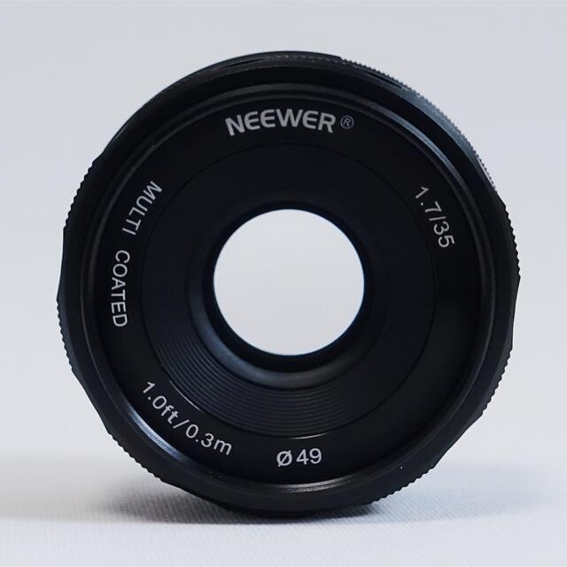 Neewer 35mm f1.7 MFレンズ　SONY Eマウント