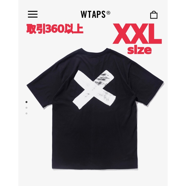 WTAPS 22FW NO.24 MMXX T-SHIRT BLACK XXL