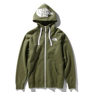 ザノースフェイス(THE NORTH FACE)のノベルティリアビューフルジップフーディ バートンオリーブ　S(パーカー)