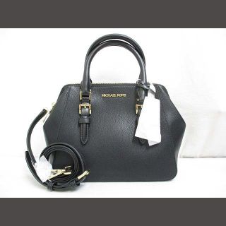 マイケルコース(Michael Kors)のマイケルコース CHARLOTTE 2WAY ショルダー ハンド バッグ 黒(ショルダーバッグ)