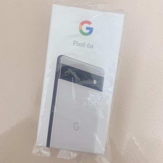 auSIMロックGoogle Pixel 6a 白　ホワイト　Chalk 128 GB